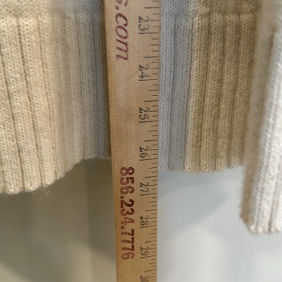 Tradlands Cream Ivory Alpaca Wool Sweater Ribbed Knit Womens Medium - Picture 9 of 10